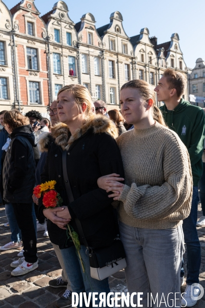 Hommage a Arras a Dominique Bernard