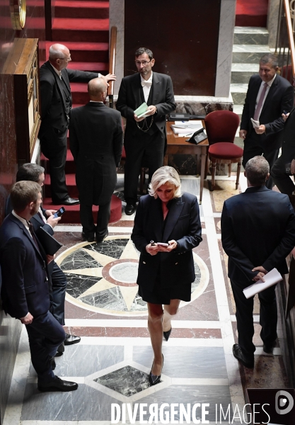 Assemblee nationale /journée parlementaire réservée du groupe rn