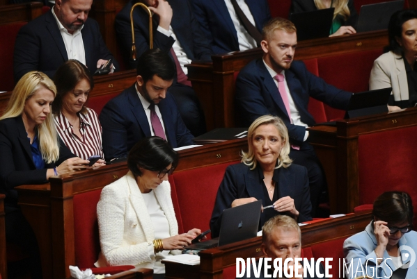 Assemblee nationale /journée parlementaire réservée du groupe rn