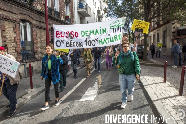 Manifestation contre un projet inutile 