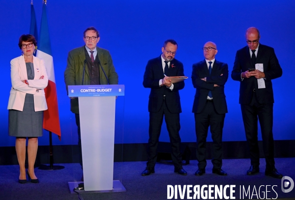 Les républicains presentent leur contre budget