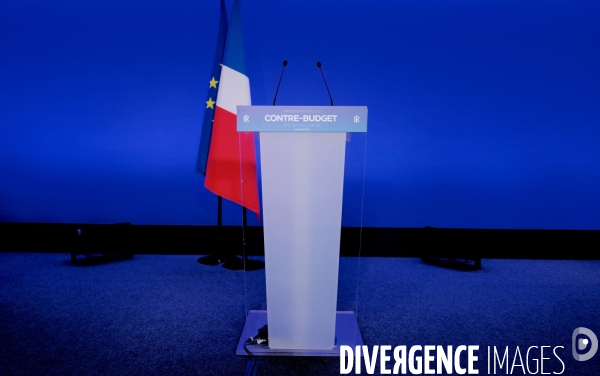 Les républicains presentent leur contre budget