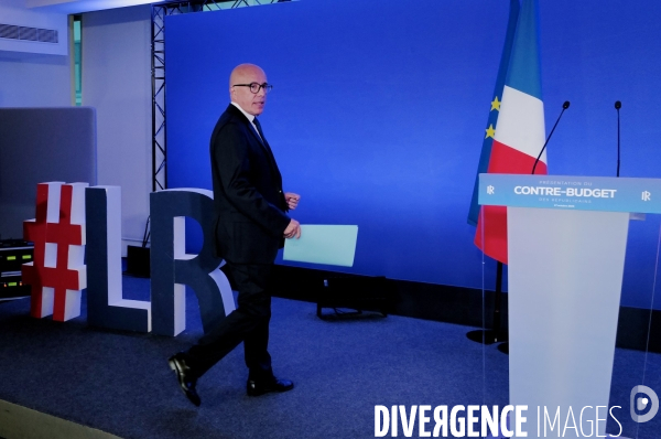 Les républicains presentent leur contre budget