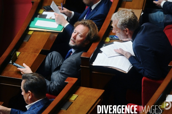 Boris Vallaud avec Guillaume Garot