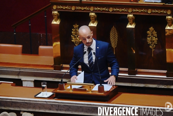 Assemblee nationale /journée parlementaire réservée du groupe rn