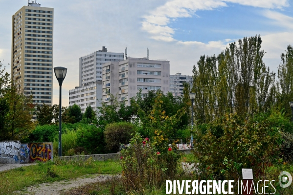 Le quartier des Malassis à Bagnolet