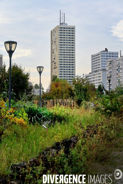 Le quartier des Malassis à Bagnolet