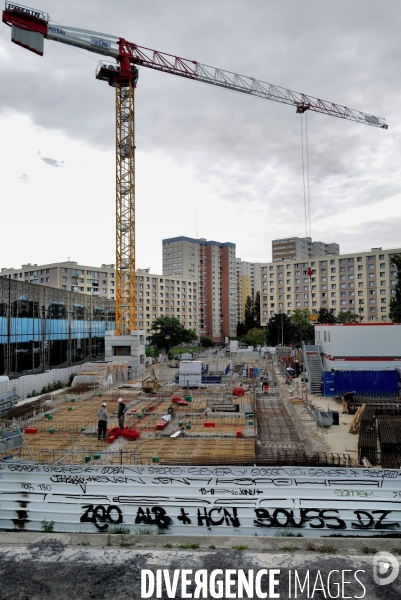 Le quartier des Malassis à Bagnolet