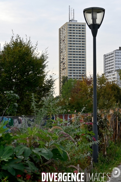 Le quartier des Malassis à Bagnolet