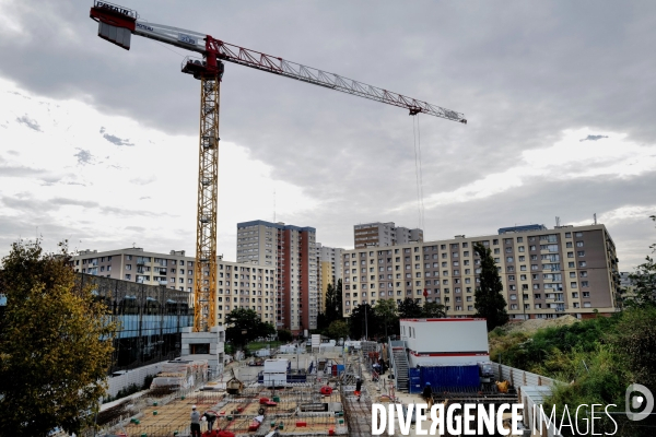 Le quartier des Malassis à Bagnolet