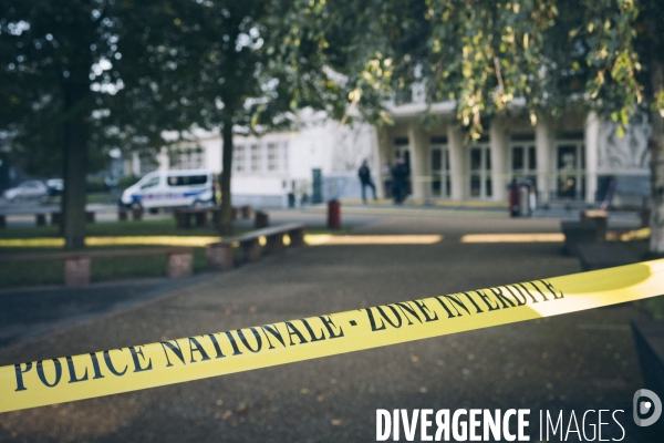Le jour d après l assassinat de Dominique Bernard