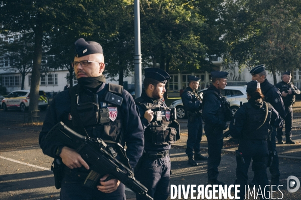 Le jour d après l assassinat de Dominique Bernard