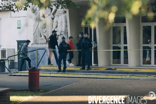 Le jour d après l assassinat de Dominique Bernard