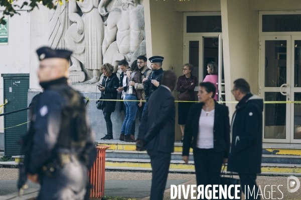 Le jour d après l assassinat de Dominique Bernard