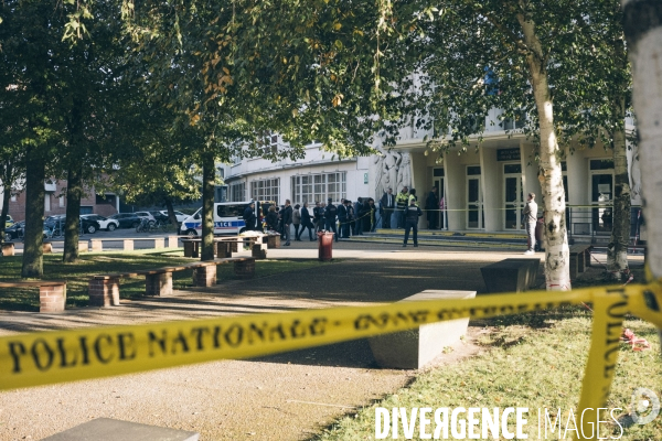 Le jour d après l assassinat de Dominique Bernard