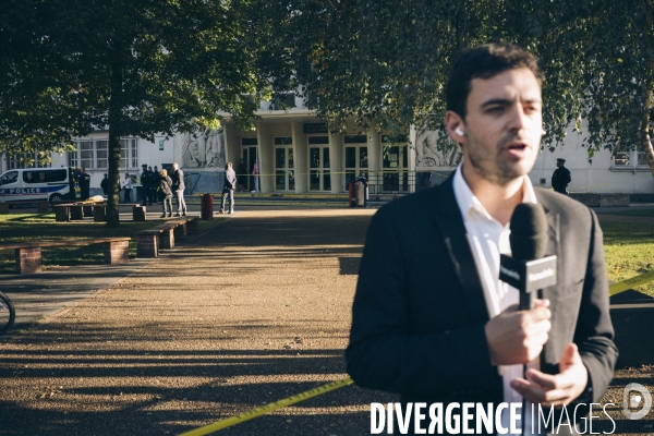 Le jour d après l assassinat de Dominique Bernard