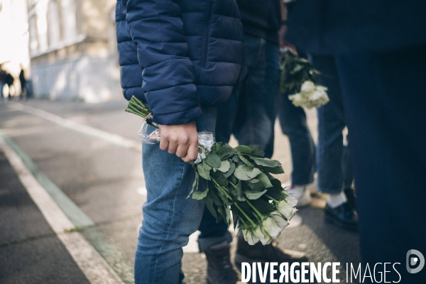 Le jour d après l assassinat de Dominique Bernard