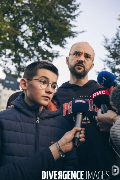 Le jour d après l assassinat de Dominique Bernard