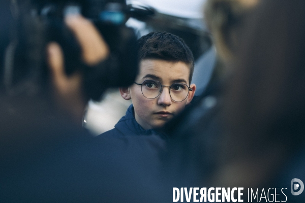 Le jour d après l assassinat de Dominique Bernard