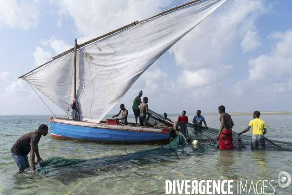 Pêche traditionnelle au mozambique