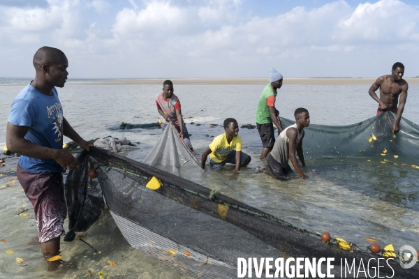 Pêche traditionnelle au mozambique