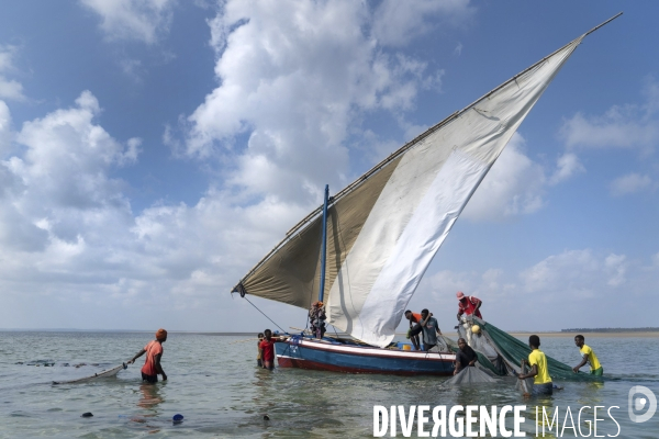 Pêche traditionnelle au mozambique