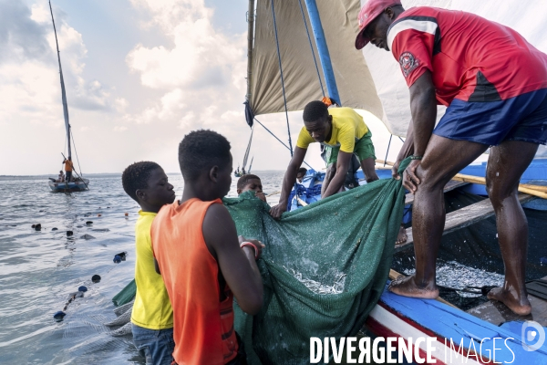 Pêche traditionnelle au mozambique