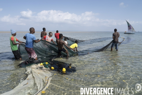 Pêche traditionnelle au mozambique
