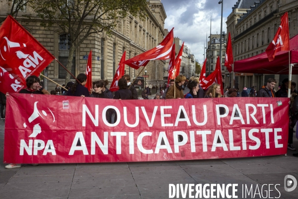 Rassemblement Place de la Republique pour la Palestine