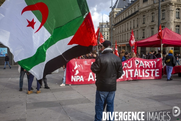 Rassemblement Place de la Republique pour la Palestine