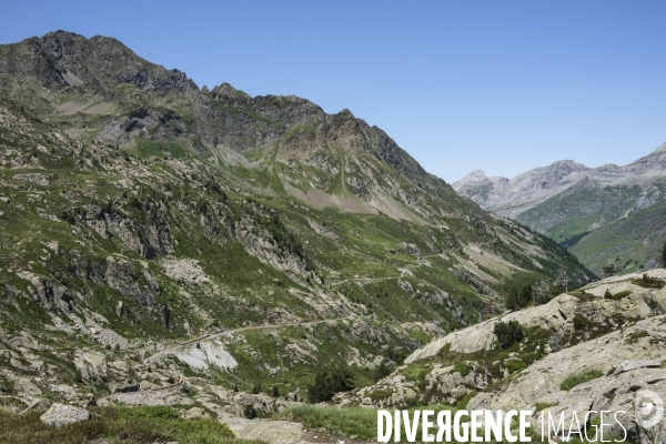 Le train d’Artouste dans les pyrénéens