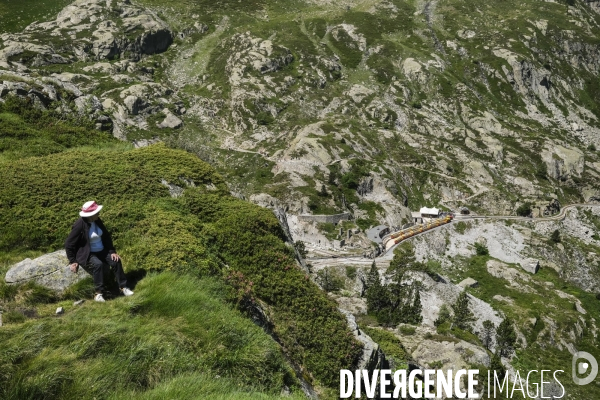 Le train d’Artouste dans les pyrénéens