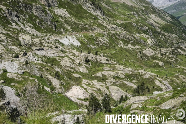 Le train d’Artouste dans les pyrénéens