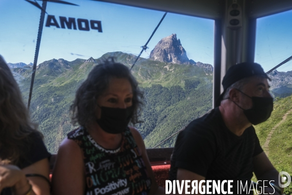 Télécabine d’Artouste dans les pyrénéens