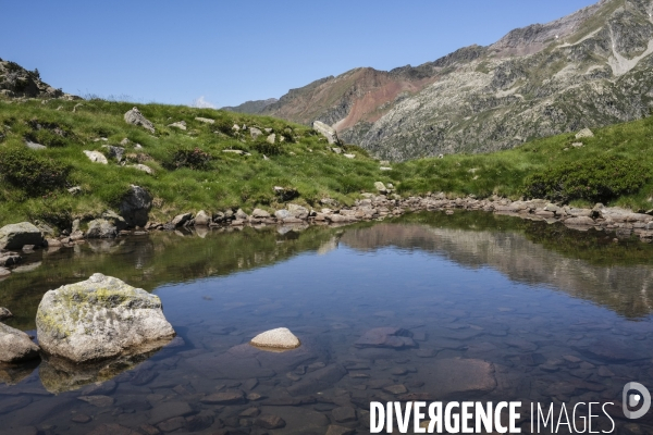 Le lac d’Artouste dans les pyrénéens
