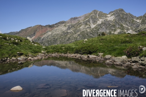 Le lac d’Artouste dans les pyrénéens