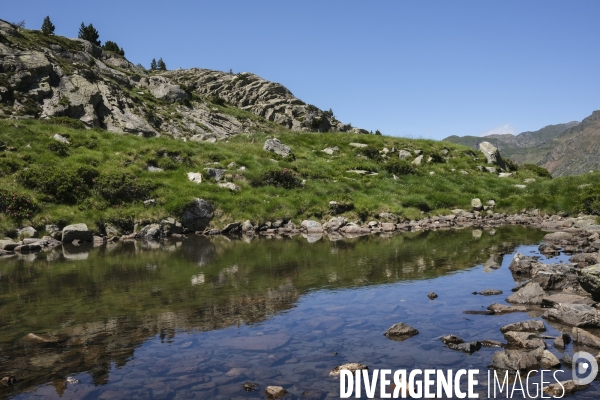 Le lac d’Artouste dans les pyrénéens