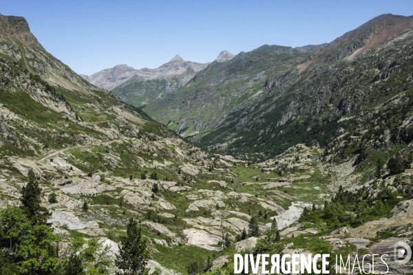 Le train d’Artouste dans les pyrénéens