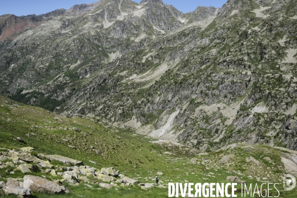 Le lac d’Artouste dans les pyrénéens