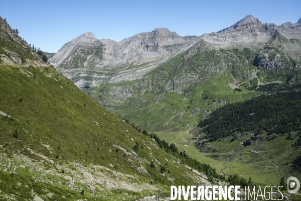 Le train d’Artouste dans les pyrénéens