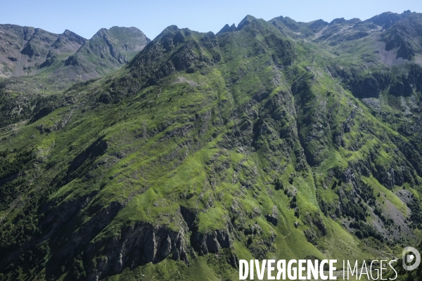 Le train d’Artouste dans les pyrénéens