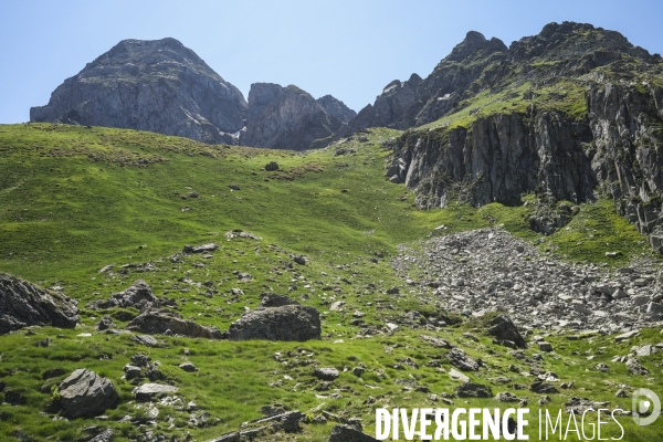 Le lac d’Artouste dans les pyrénéens