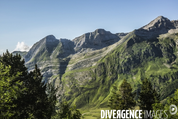 Le train d’Artouste dans les pyrénéens