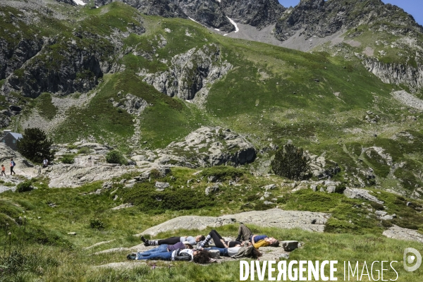 Le train d’Artouste dans les pyrénéens