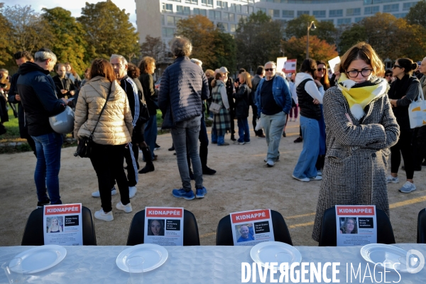 Rassemblement pour la liberation des otages israeliens 
