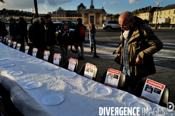 Rassemblement pour la liberation des otages israeliens 