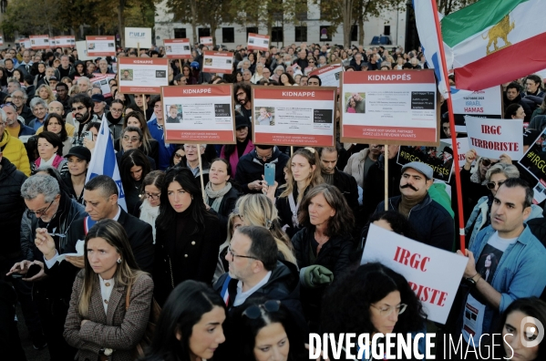 Rassemblement pour la liberation des otages israeliens 