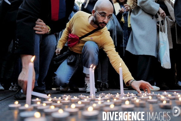 Rassemblement à l appel des guerrieres de la paix