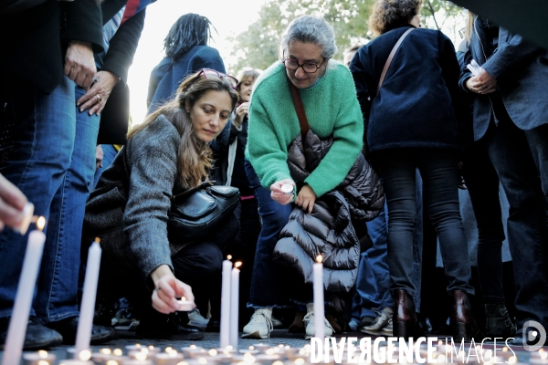 Rassemblement à l appel des guerrieres de la paix