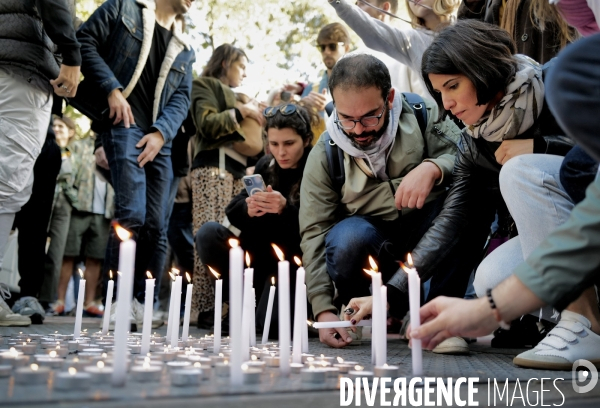 Rassemblement à l appel des guerrieres de la paix